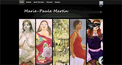 Desktop Screenshot of mariepaulemartin.com